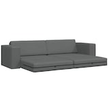 thumbnail of vidaXL Schlafsofa 200cm Dunkelgrau Stoff