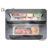thumbnail of Frigorifico Americano Frances Infiniton FRD-401T91NEG, Altura 190 cm, 401 l, E, Total No Frost, Negro