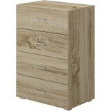 thumbnail of King Home Commode 4 tiroirs plaquée 60x41x87h cm Chêne