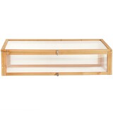 thumbnail of tectake Serre Châssis de Jardin pour Carré Potager 115 x 53 x 34 cm 115 x 53 x 34 cm Marron