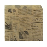 thumbnail of MONOUSO - Papieren Deli Wrap Vetvrij Kraft Times 17x17cm (100 Stuks)