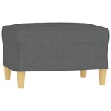 thumbnail of Ensemble de canapés 4 pcs coussins gris foncé tissu Modèle Cristal Moderne