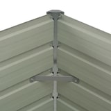 thumbnail of vidaXL Plantenbak verhoogd 100x100x77 cm gegalvaniseerd staal antraciet