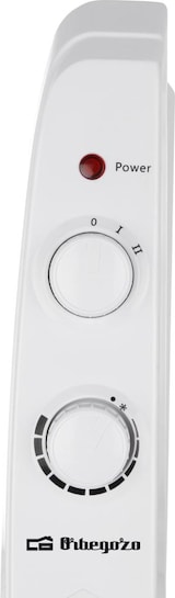 thumbnail of Orbegozo radiador de mica RM 1510, termostato regulable, 2 potencias de calor, dispositivo de seguridad antivuelco, sin fluido, 1500 W