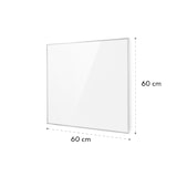 thumbnail of Wonderwall Smart Infrarotheizung 60x60cm App 360W Wochentimer IP24 Weiß