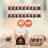 thumbnail of 180 Coffee Balls Espresso Forte - Boules de café haut de gamme 100% compostable - Conçues pour l'utilisation de la machine à café CoffeB by Café Royal