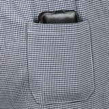 thumbnail of METRO Professional Unisex Kochhose, 100 % Baumwolle, Größe XXL, schwarz / weiß karriert