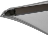 thumbnail of METRO Professional Parasol, aluminium / polyester, 3 x 3 m, UV-bescherming, waterafstotend, zilver / grijs