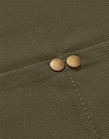 thumbnail of PROVENCE - Crossover Eyelets Bib Apron with Pocket: One Size / Navy