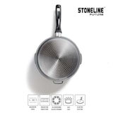 thumbnail of STONELINE® Future Topfset 8-teilig mit Sieb Deckeln, beschichtete Töpfe & Pfannen Induktion geeignet