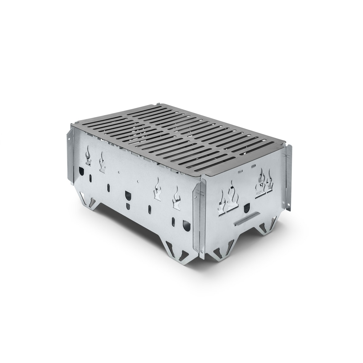 Hubo Outdoor-Grill – Tragbar, zerlegbar & sicher für Camping, Picknick & Garten