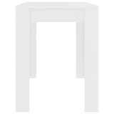 thumbnail of vidaXL Eettafel wit 120×60×76 cm spaanplaat