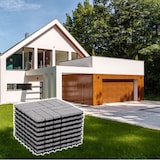 thumbnail of BodenMax Klickfliesen Terrasse grau Gehwegplatten Steinplatten Garten 30x30 cm Fliesen Balkon Klicksystem Wetterfest | Naturstein GRANIT | 8 Stück