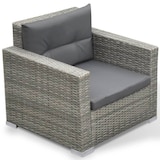 thumbnail of vidaXL 6-tlg. Garten-Lounge-Set mit Auflagen Poly Rattan Grau