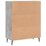 thumbnail of vidaXL Sideboard Betongrau 69,5x34x90 cm Holzwerkstoff