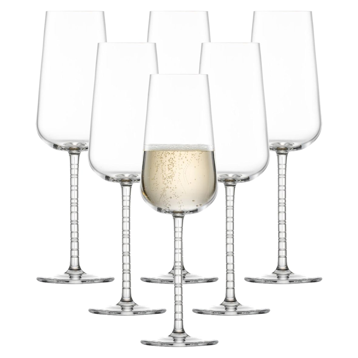 Zwiesel Glas JOURNEY Champagnerglas 358 ml 6er Set