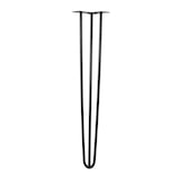 thumbnail of Hairpin Legs Haarnadelbeine Tischgestell Tisch Kufe 4er Set Schwarz (45cm) 372002