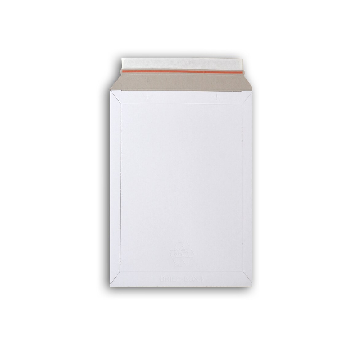 Lot de 50 enveloppes carton B-Box 4 BLANC format 250x353 mm