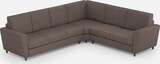 thumbnail of Yasel 3-Sitzer-Sofa (drei 60-cm-Sitze) + Ecksofa + mittleres 2-Sitzer-Sofa (zwei 70-cm-Sitze), Außenmaße L.288x248 Taupe