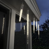 thumbnail of LED Lichterkette 6 Eiszapfen Schneefalleffekt Snowfall Weihnachtsdeko für Außen