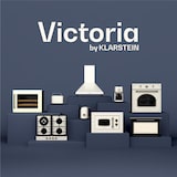 thumbnail of Klarstein Victoria 90 Dunstabzugshaube 90cm Retro-Design 644,5m³/h 2 LED-Lampen Vintage-Creme