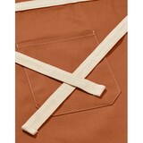 thumbnail of SANTORINI - Contrasted Bistro Apron with Pocket: One Size / Burnt Orange
