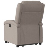 thumbnail of vidaXL Elektrischer Massagesessel mit Aufstehhilfe Taupe Stoff
