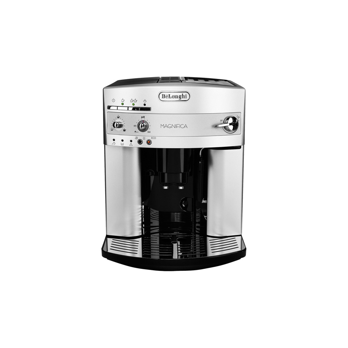 Delonghi ESAM 3200.S Magnifica Silber / Schwarz Kaffeevollautomat - 1350W, 1.8L