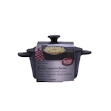 thumbnail of TABLECRAFT - CW30148/6 - Pack com 6 unidades - Mini Panela redonda com tampa 530 ml - 13 x 13 x 9,5 cm - 18 cm Ø com pega - Preto