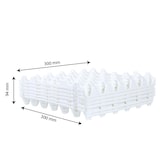 thumbnail of GILAC Alvéoles à oeufs - 30 oeufs X6 - blanc - Blanc G672021