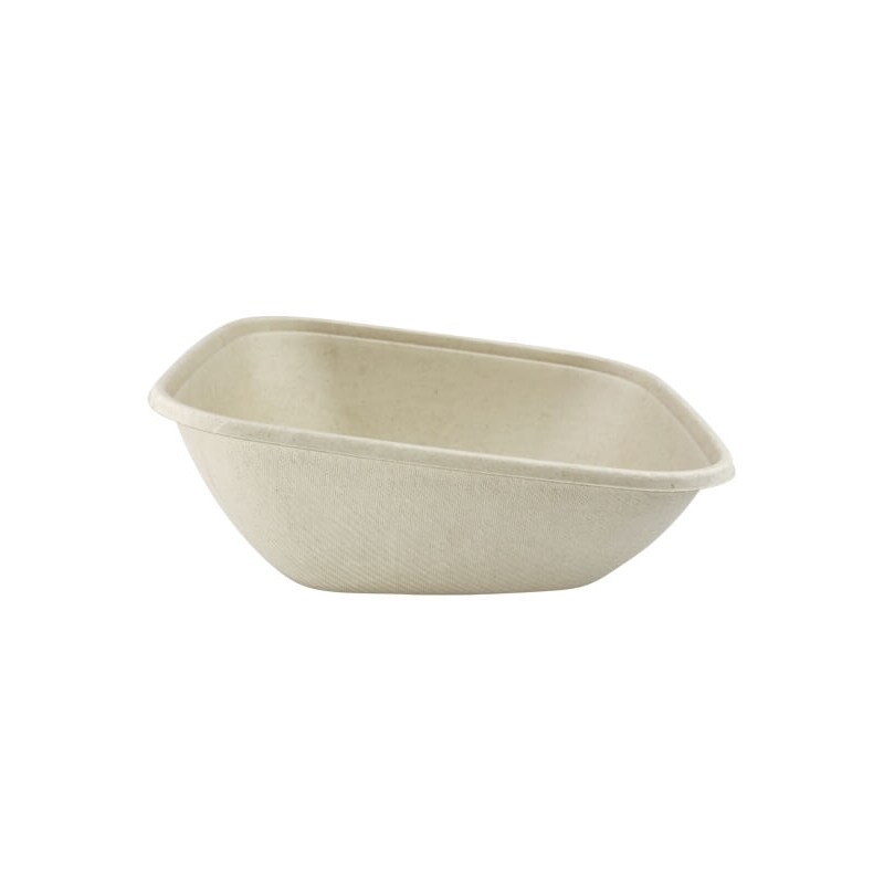 300x Schale "BePulp", quadratisch, schräg, 900ml