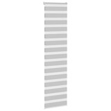 thumbnail of vidaXL Doppelrollo Hellgrau 60x230 cm Stoffbreite 55,9 cm Polyester