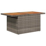 thumbnail of vidaXL Garten-Sofa-Set mit Speicher 7 pcs Grau Poly Rattan