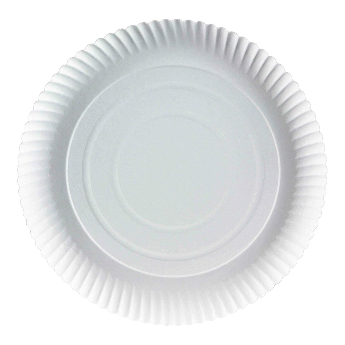 150x Pappteller tief 34A rund 34 cm 3 cm tief