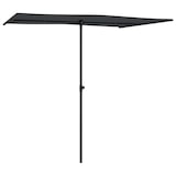 thumbnail of vidaXL Sonnenschirm mit Aluminium-Mast 2x1,5 m Schwarz