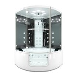 thumbnail of Dampfdusche Whirlpool Dusche Duschkabine K60-SW-EH 140x140cm OHNE Zusatzoptionen