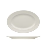 thumbnail of Piatto Piano Ovale Prime, Confezione da 6, cm 38x26,5