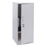 thumbnail of Armadietto HWC-P63, cassetta di sicurezza Armadietto armadietto portabiti Binario per abiti, 90x38x45cm acciaio ~ bianco