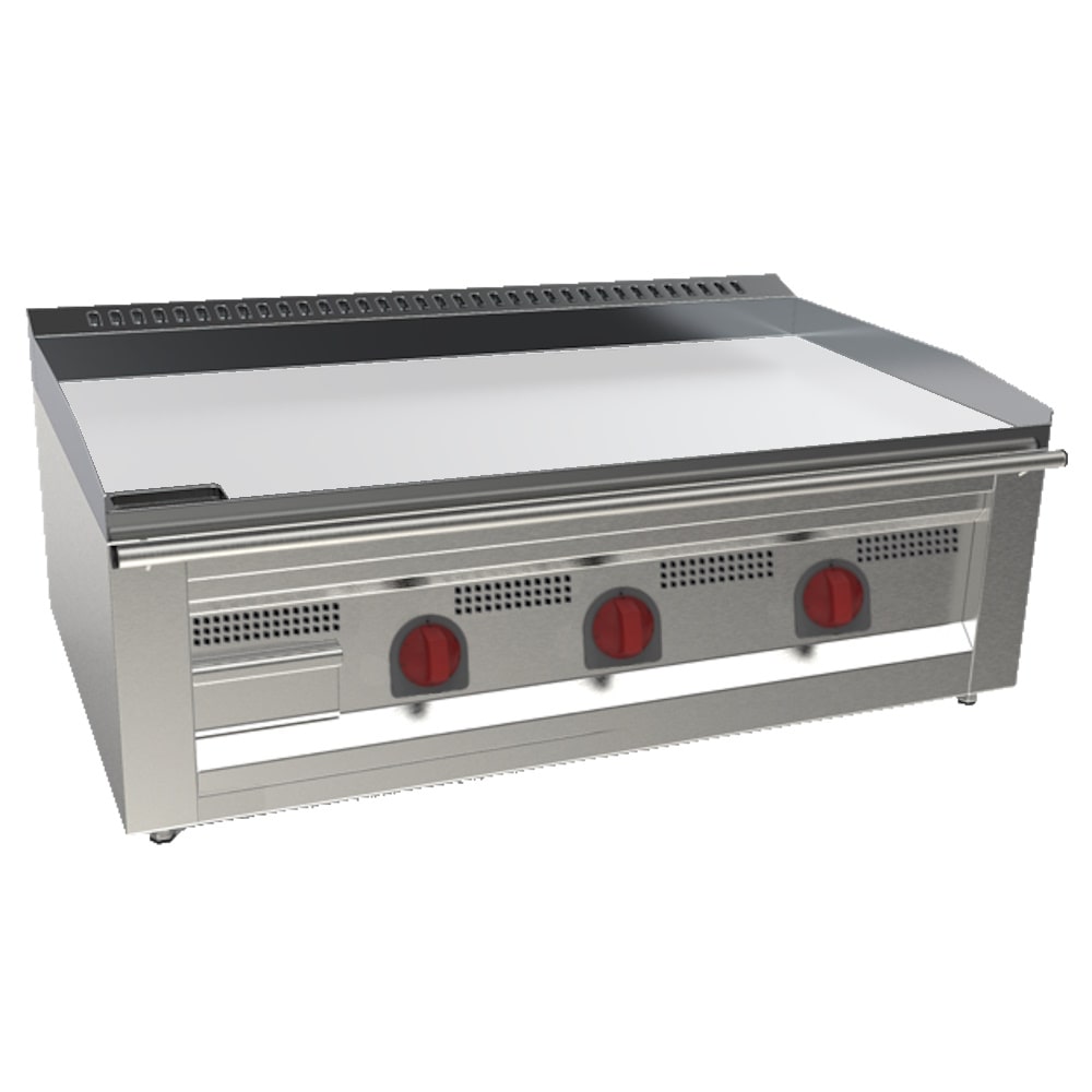 EURAST - Frytop-teppanyaki cd 15 mm eléctrico de sobremesa - 1200x720x390 mm - 16200 W 400/3V - 32127E5M