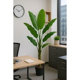 thumbnail of Planta de plátano artificial 120 cm – Realista palma Musa en maceta – Verde