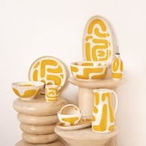 thumbnail of Plat ovale Lulli jaune 41x21 cm -  Ovale Grès Table Passion 43.00x22.00 cm