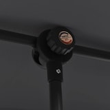 thumbnail of Parasol de jardin avec mât en aluminium 180x110 cm Noir Modèle Jardin Zenith Plus