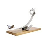 thumbnail of jamonero con balancin giratorio base madera