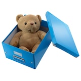 thumbnail of LEITZ WOW Click & Store Scatola Archivio con coperchio Large, F.to Cubo, per la Casa e l'Ufficio, azzurro, 61080036