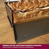 thumbnail of Gobel - Pasteten- oder Kastenform, aufklappbar - antihaftbeschichtet - 270x100 mm außen / 250x90 mm innen H 75 mm - 220020