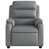 thumbnail of vidaXL Massagesessel Elektrisch Grau Kunstleder