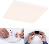 thumbnail of Paulmann VariFit LED Einbaupanel Veluna Edge IP44 eckig 200x200mm 1500lm 3000K Weiß dimmbar 79949