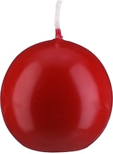 thumbnail of Kugelkerzen Weihnachtsrot Erdbeere Ø 100 mm, 4 Stück