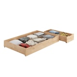 thumbnail of Bettkasten zweiteilig aus Buche als Staukasten für unsere Betten - Buche geölt - 90.10-BS32-geölt