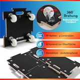 thumbnail of PROREGAL Profi Transportroller HERCULES BxT 39x39cm Traglast 200kg 4 Gummirollen & Griff Siebdruckplatte Rollbrett Modular Möbelroller Transporthilfe